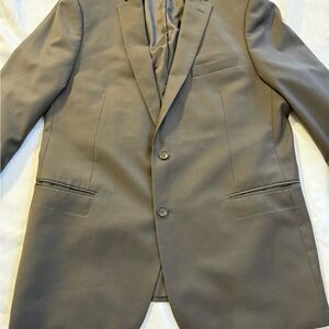 Mantoni Men’s 48L Blazer Superfine Wool 2-Button Sport Coat Gray Classic NWOT